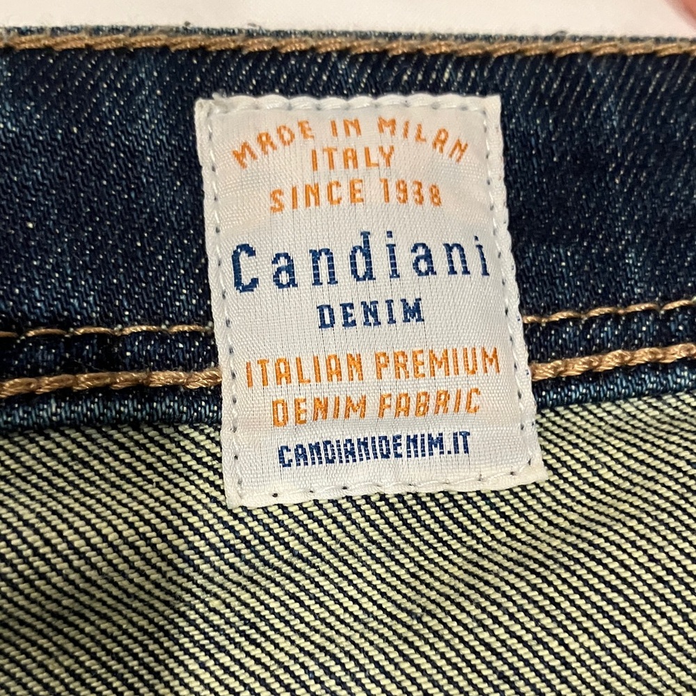 Buckle Dark Blue Women Jeans - Picture 9 of 10